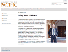 Tablet Screenshot of jeffshafer.com